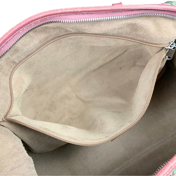 GUCCI Floral Booms Supreme Monogram 2 Way Tote Bag - Picture 13 of 15